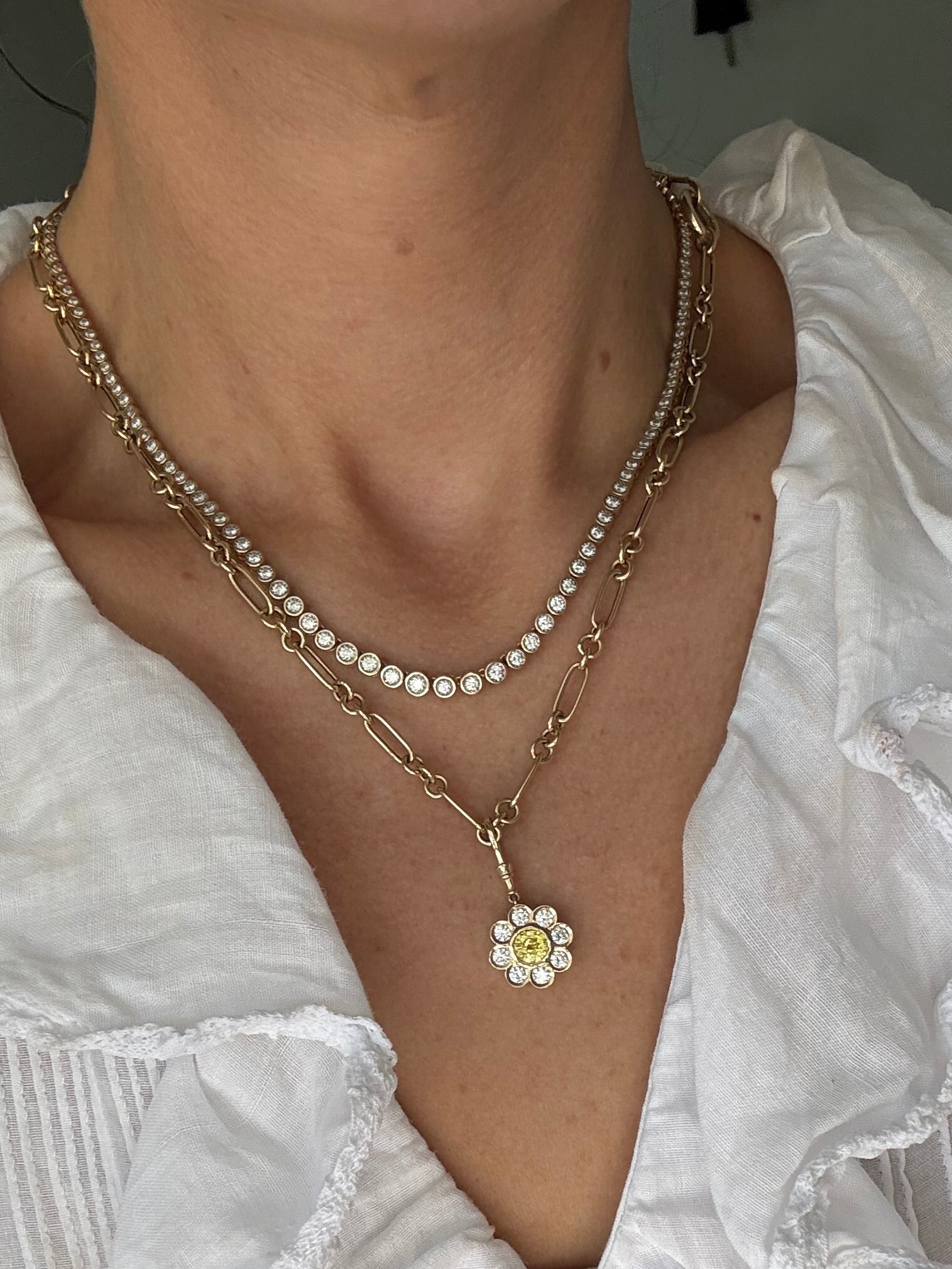 La Maison Fleur Italian Gold Chain