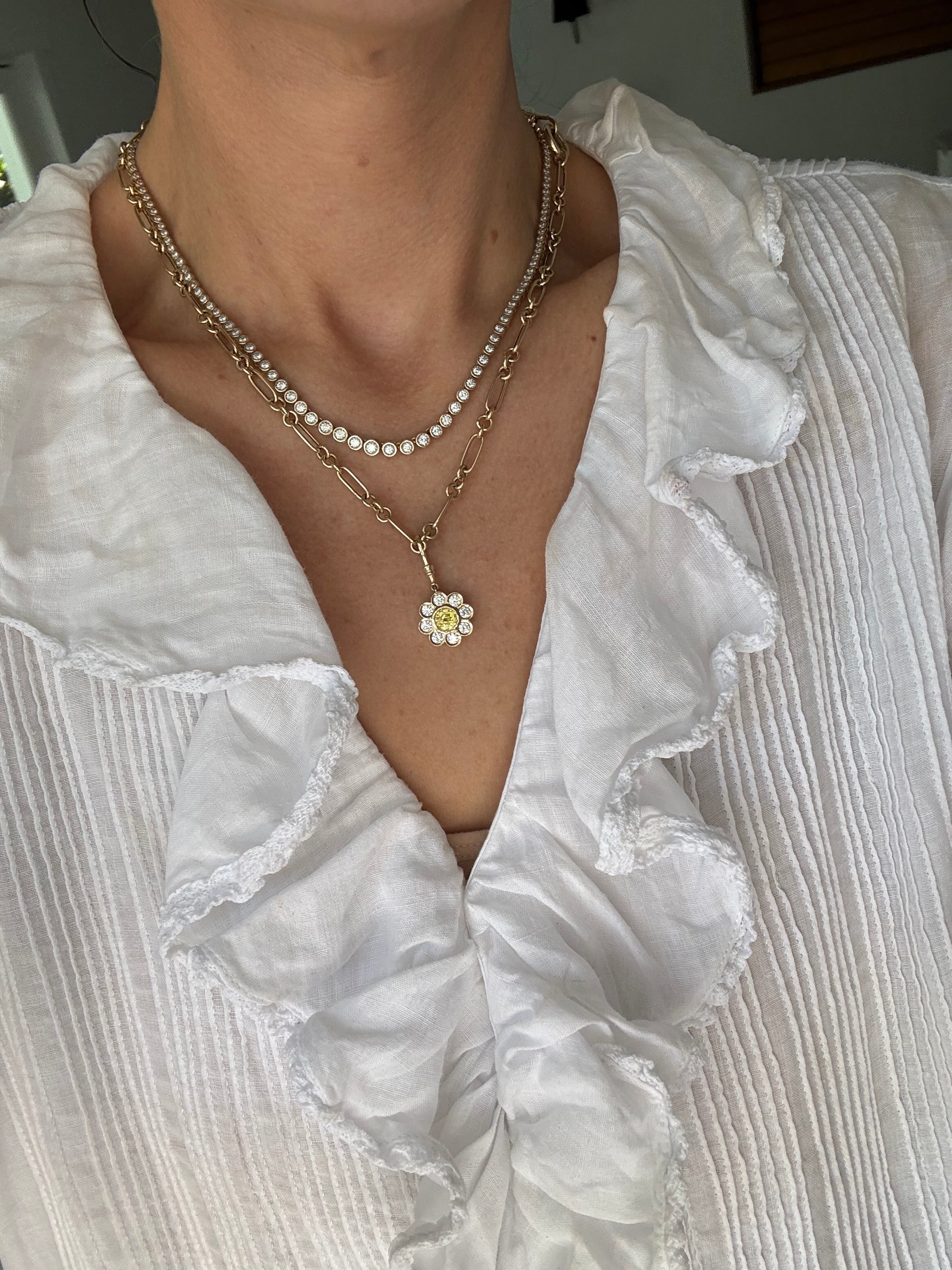 La Maison Fleur Italian Gold Chain