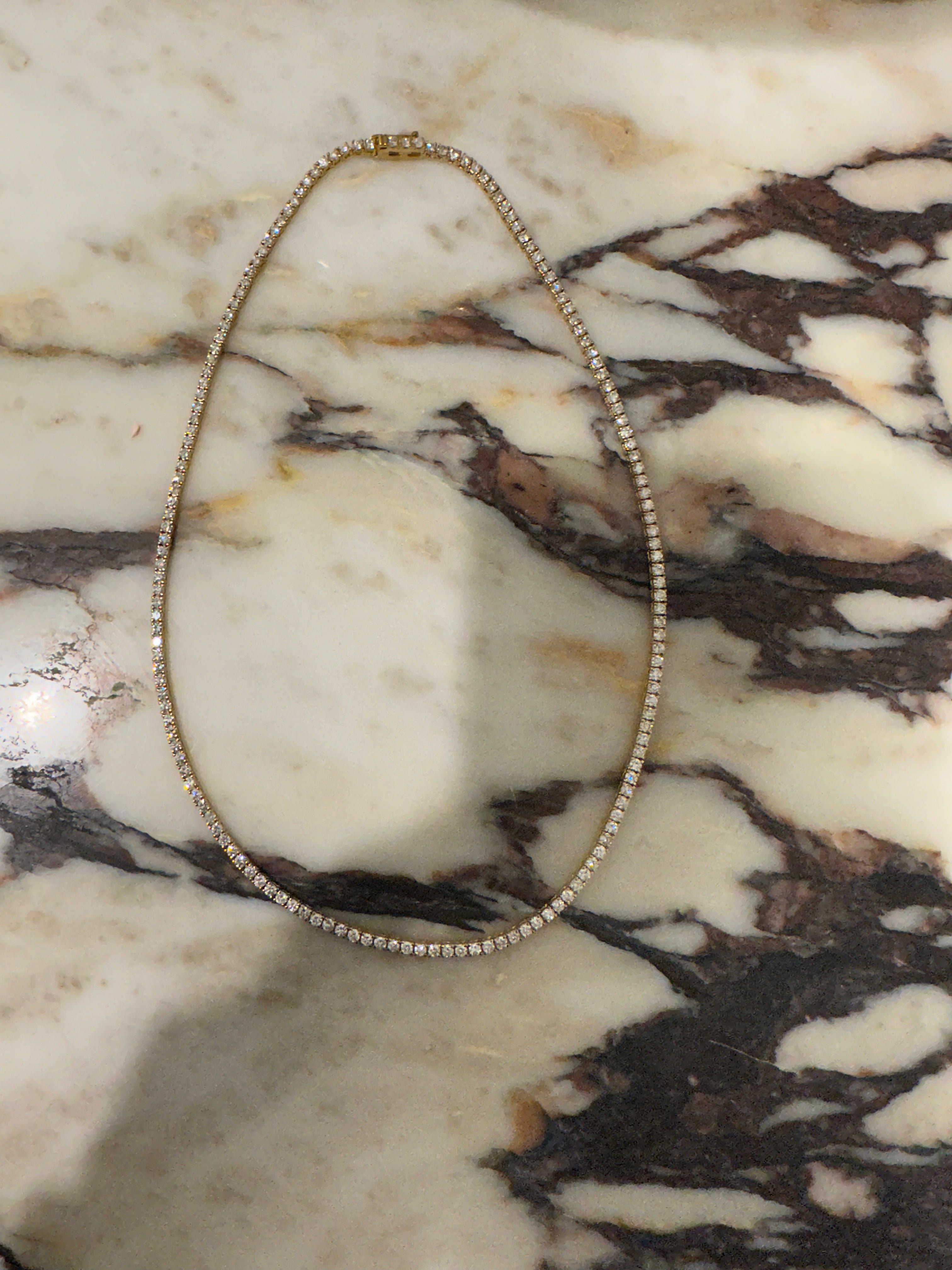 Same Size Classic Tennis Necklace