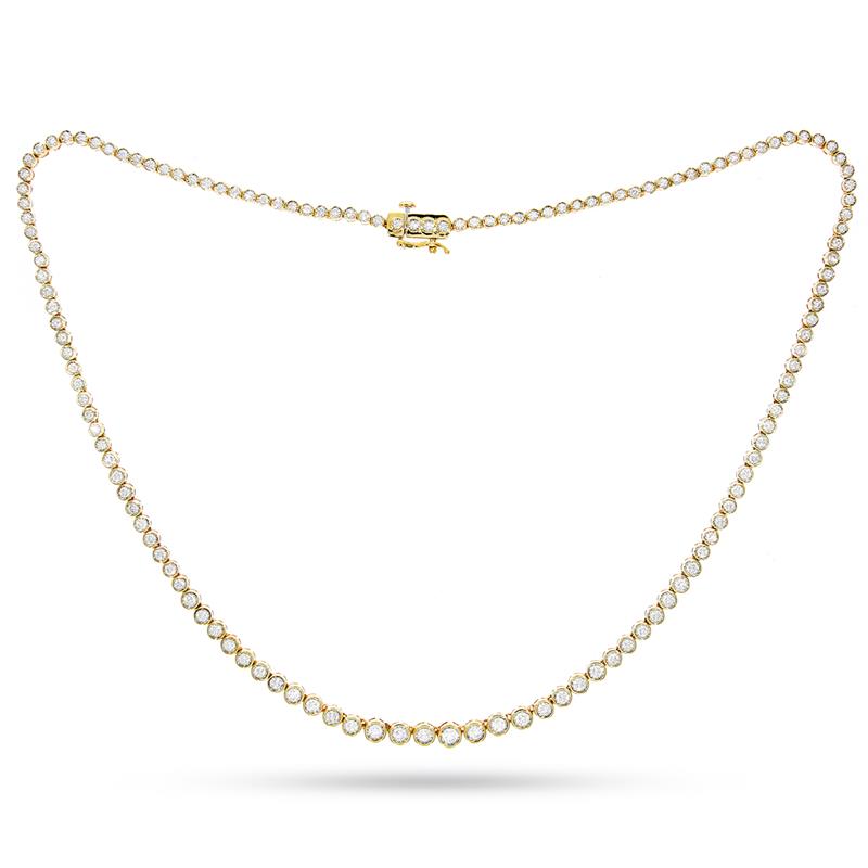 Addie Bezel Necklace