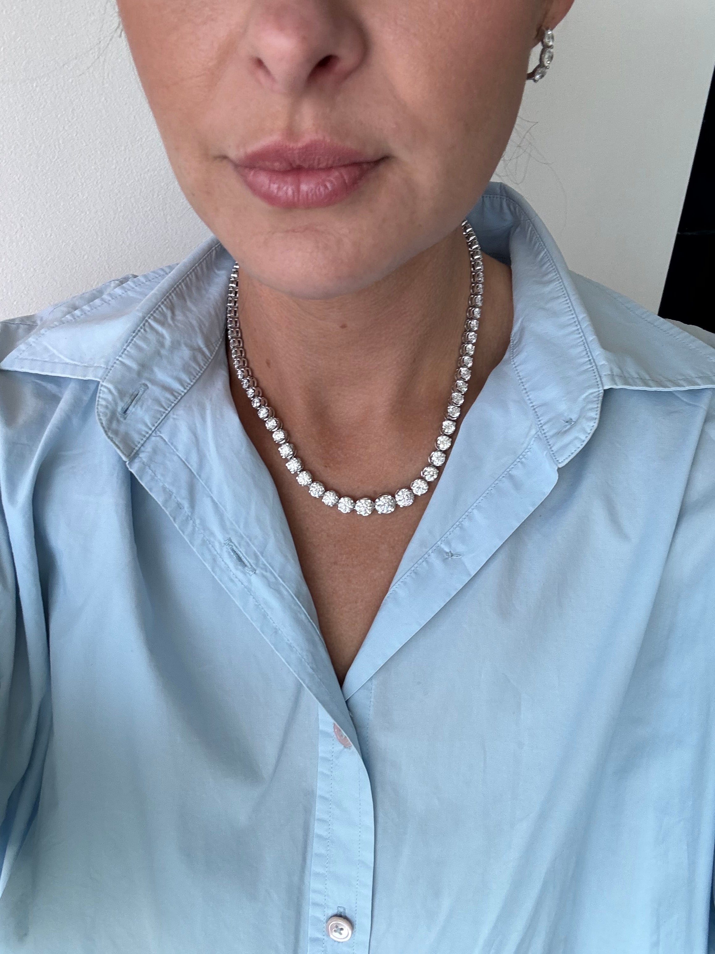 Illusion Graduated Necklace