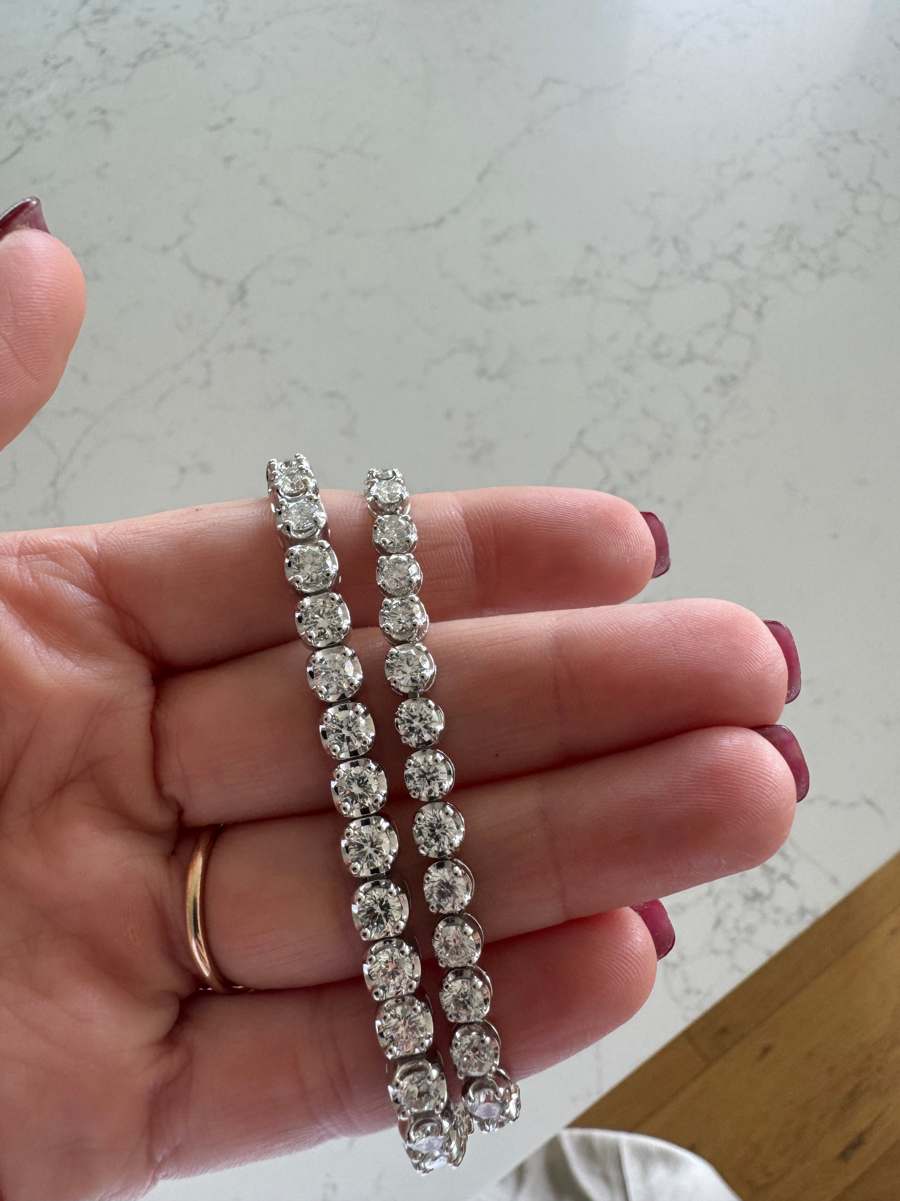 Illusion Tennis Bracelet