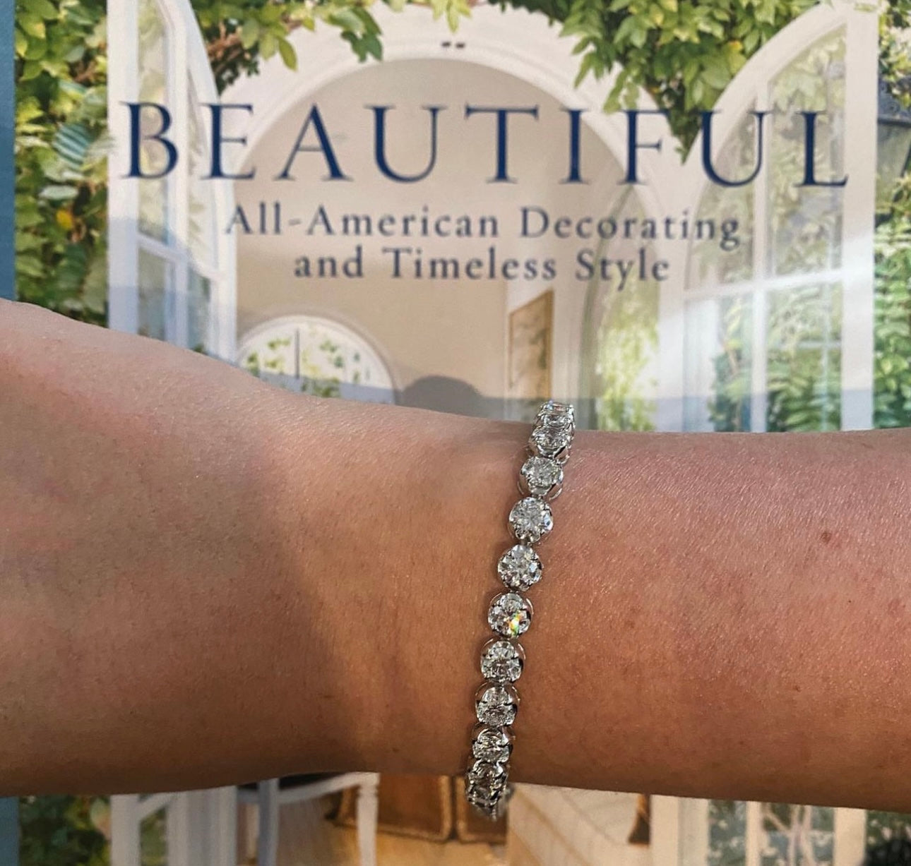 Illusion Tennis Bracelet