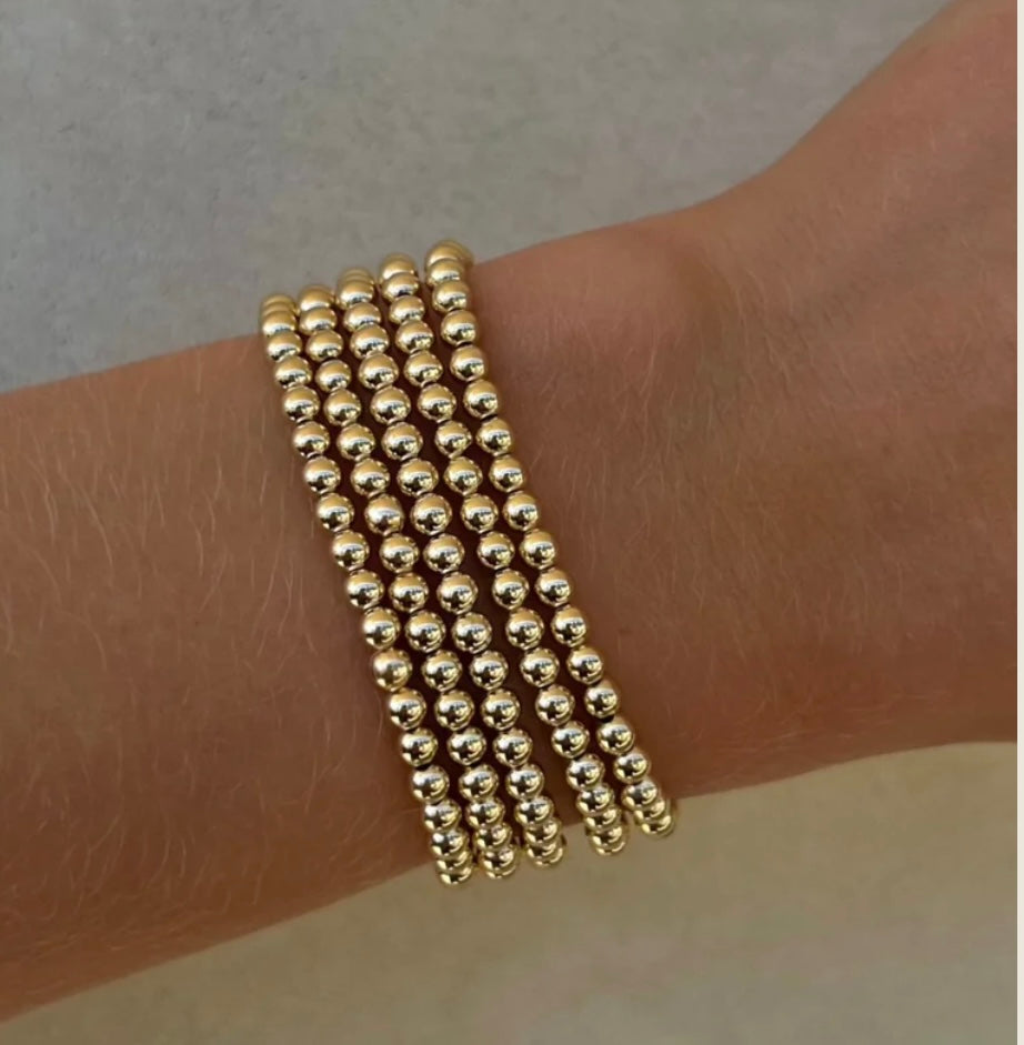 4mm Gold Filled Beads