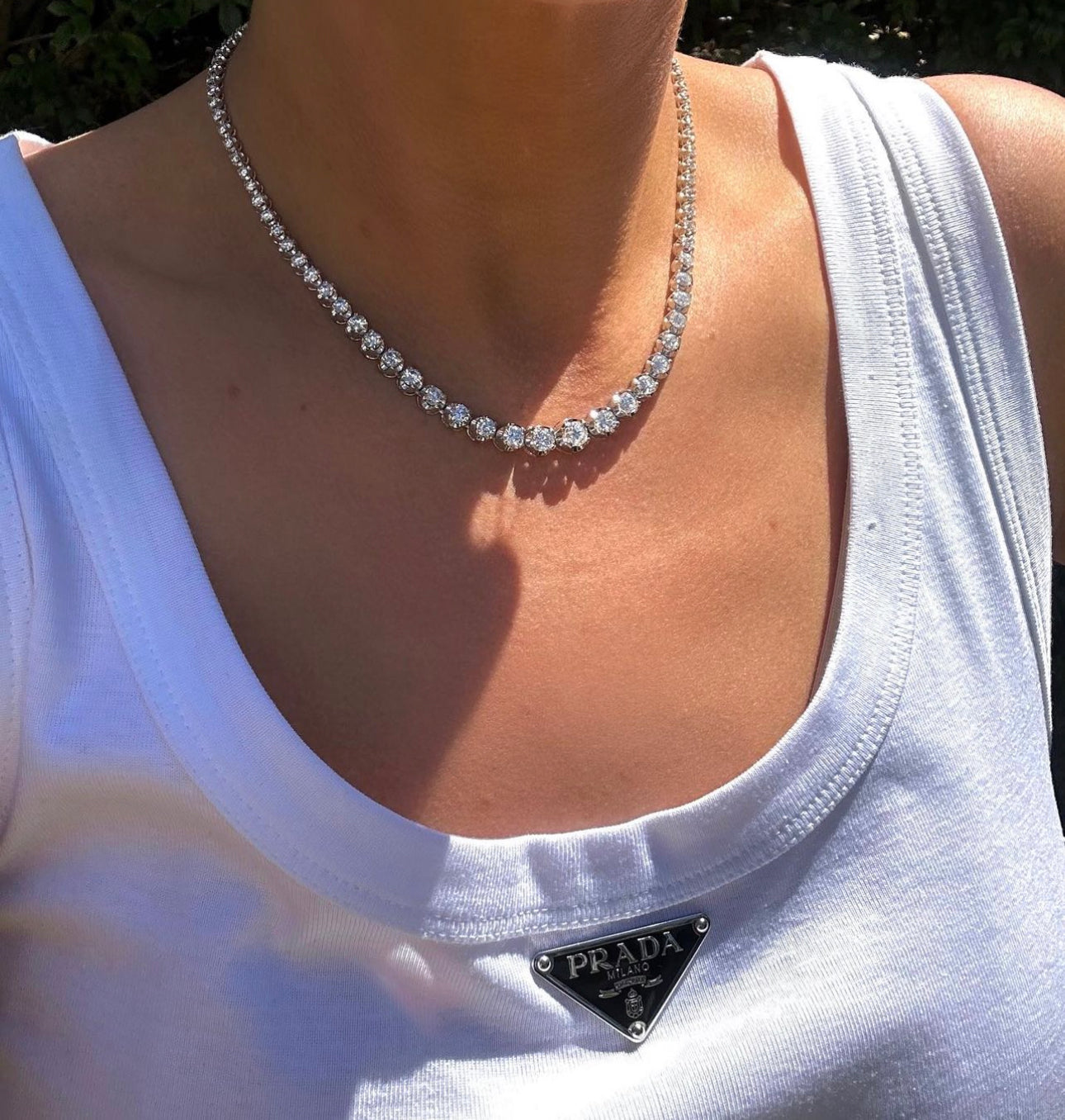 Illusion Graduated Necklace