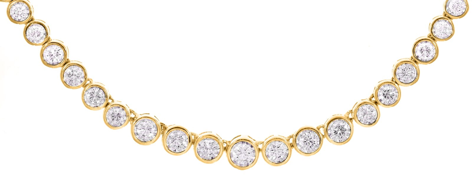 Addie Bezel Necklace